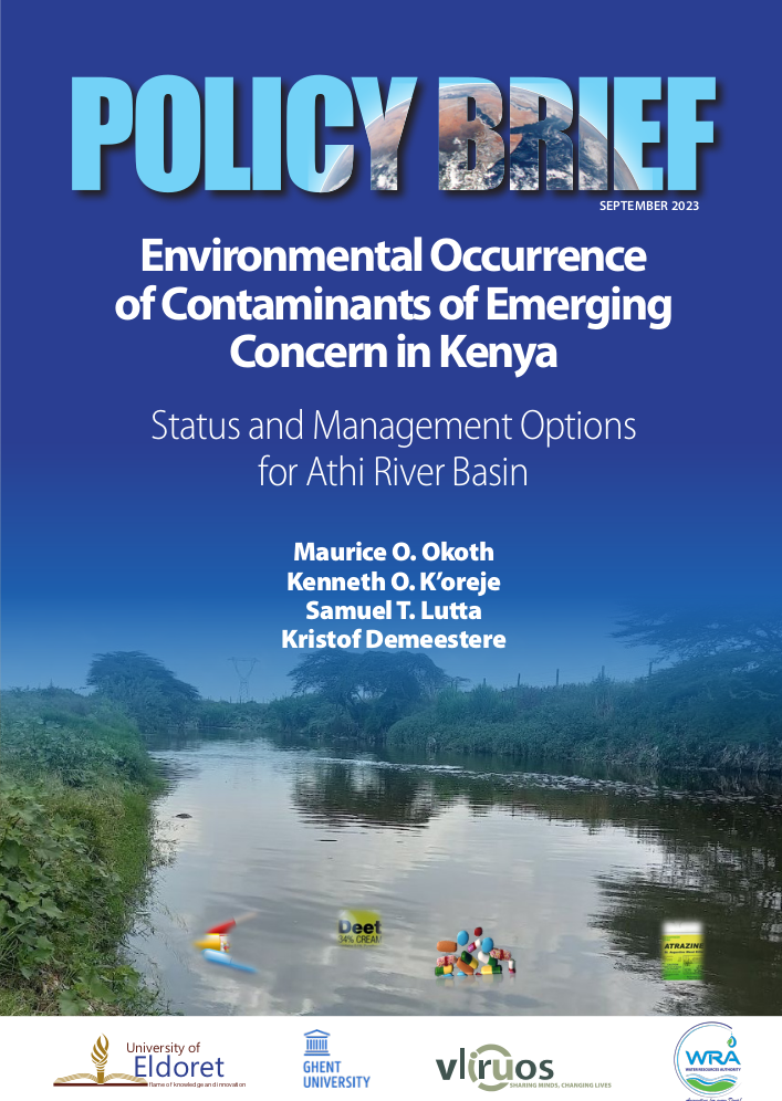 Research Policy Brief On: Environmental Occurrence of Contaminants of Emerging Concern in Kenya